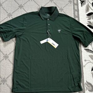 Core 365 Men's Forest Green Performance Polo